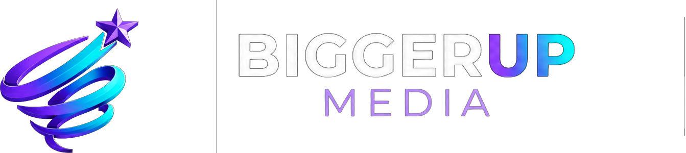 Logo de BiggerUp Media